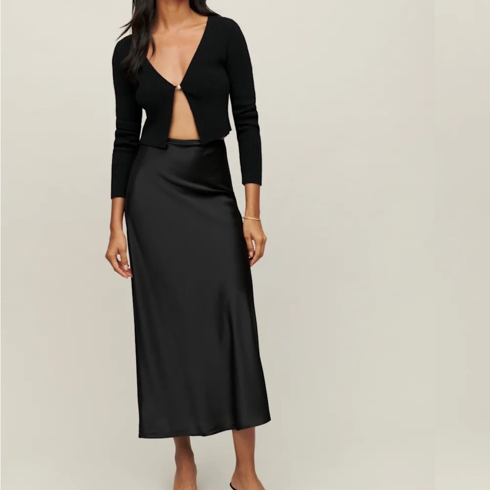 Reformation Silk Skirt (Layla)